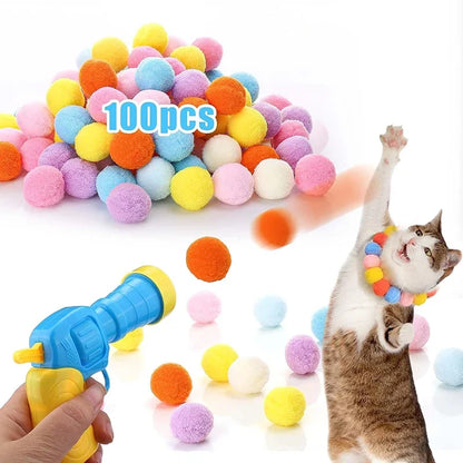 Interactive Cat Ball Launcher