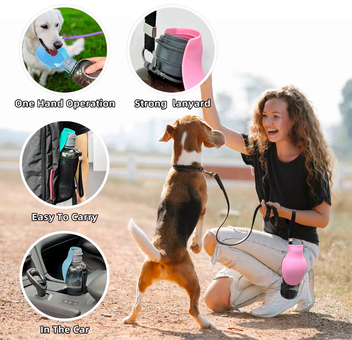 Portable Dog Water Bottle